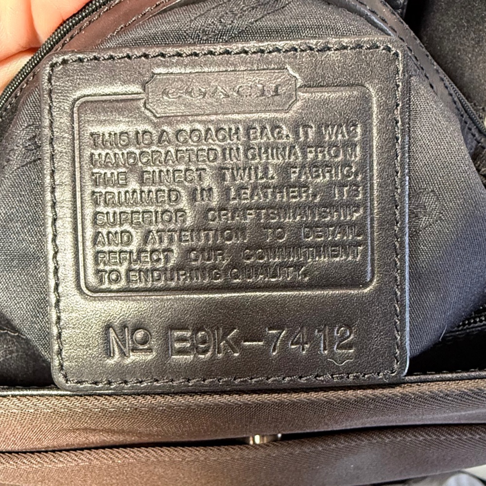 Coach vtg Brown Mercer Shoulder Bag - Picture 12 of 13